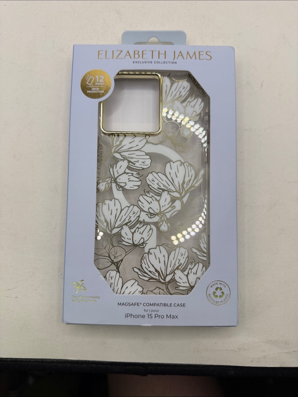 NWT Elizabeth James Case MagSafe iPhone 15 Pro Max Sunday in Soho Floral Boho